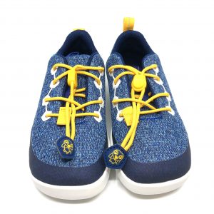 Affenzahn Minimal Lowcut Knit Penguin Blue