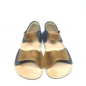 OKbarefoot sandálky Mirrisa hnedo modré