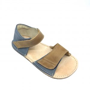 OKbarefoot sandálky Mirrisa hnedo modré