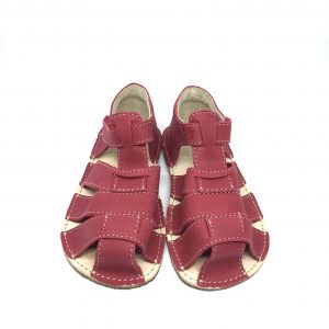OKbarefoot sandálky Palm červené