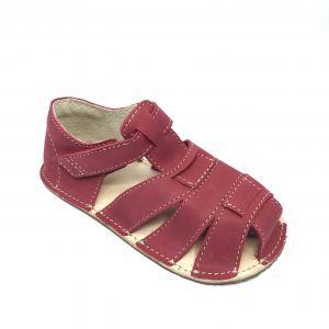 OKbarefoot sandálky Palm červené