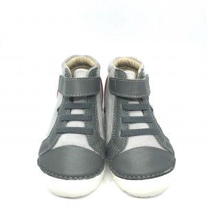 Old soles High Pave – Grey/Red/Grey Suede