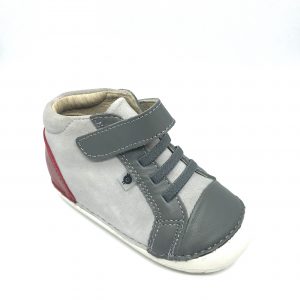 Old soles High Pave – Grey/Red/Grey Suede