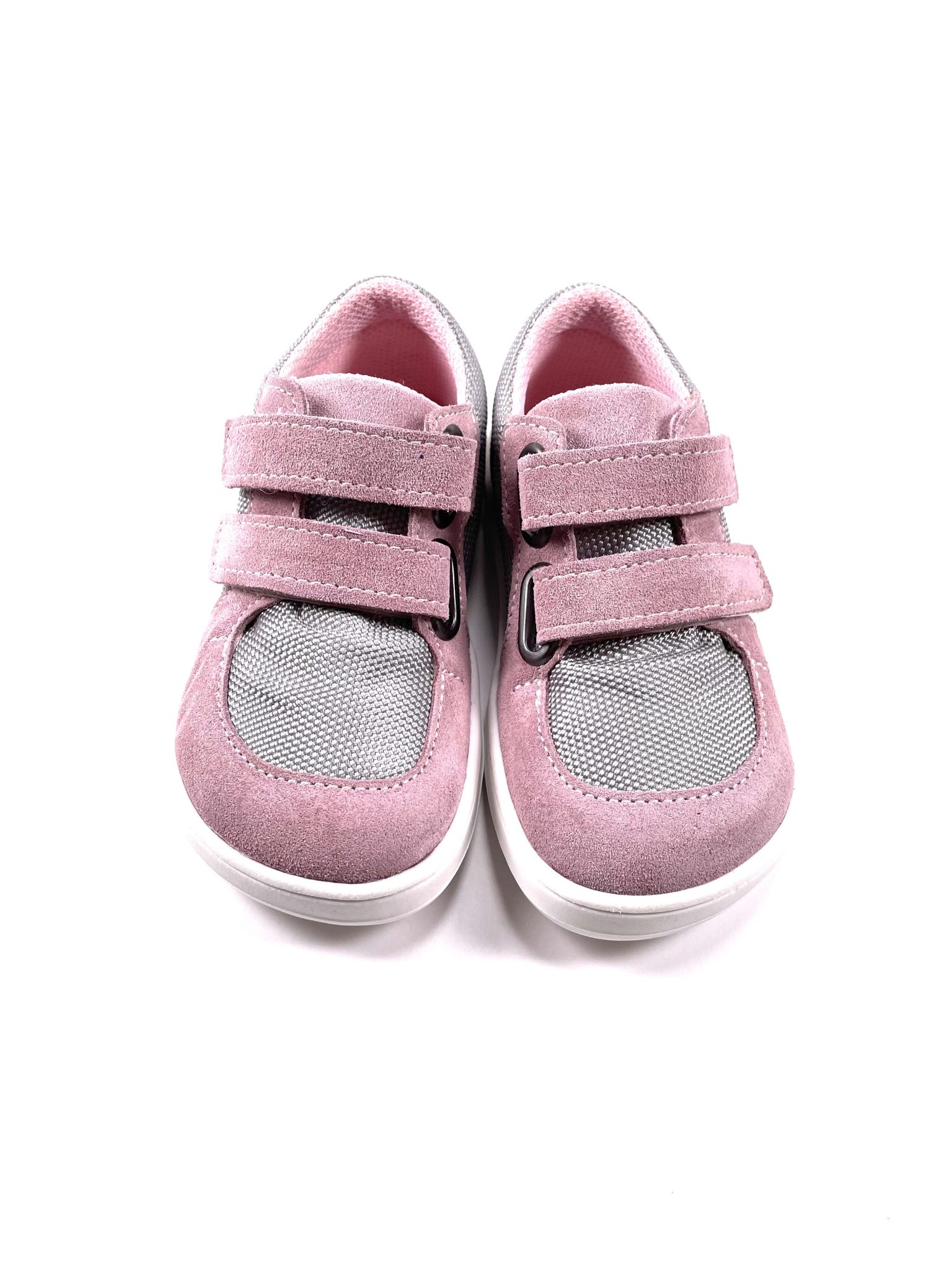 bare sneakers