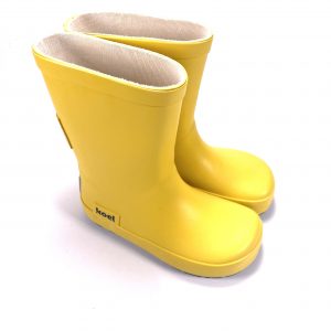 Barefoot gumáky Koel4Kikd – Wellie Bare Yellow