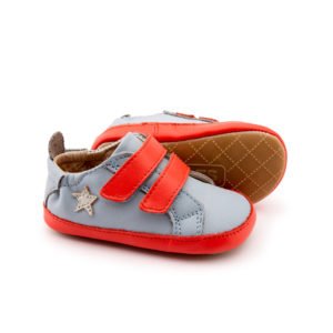 Old soles Star Market – Dusty blue/Bright red