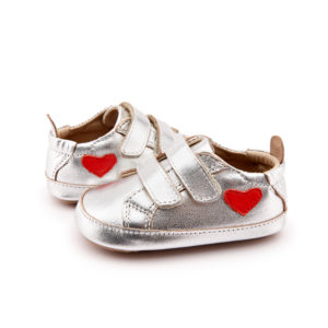 Old soles Love-ly – Silver/Bright red