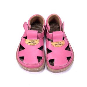 Pegres barefoot sandále BF50 ružové – nová podrážka