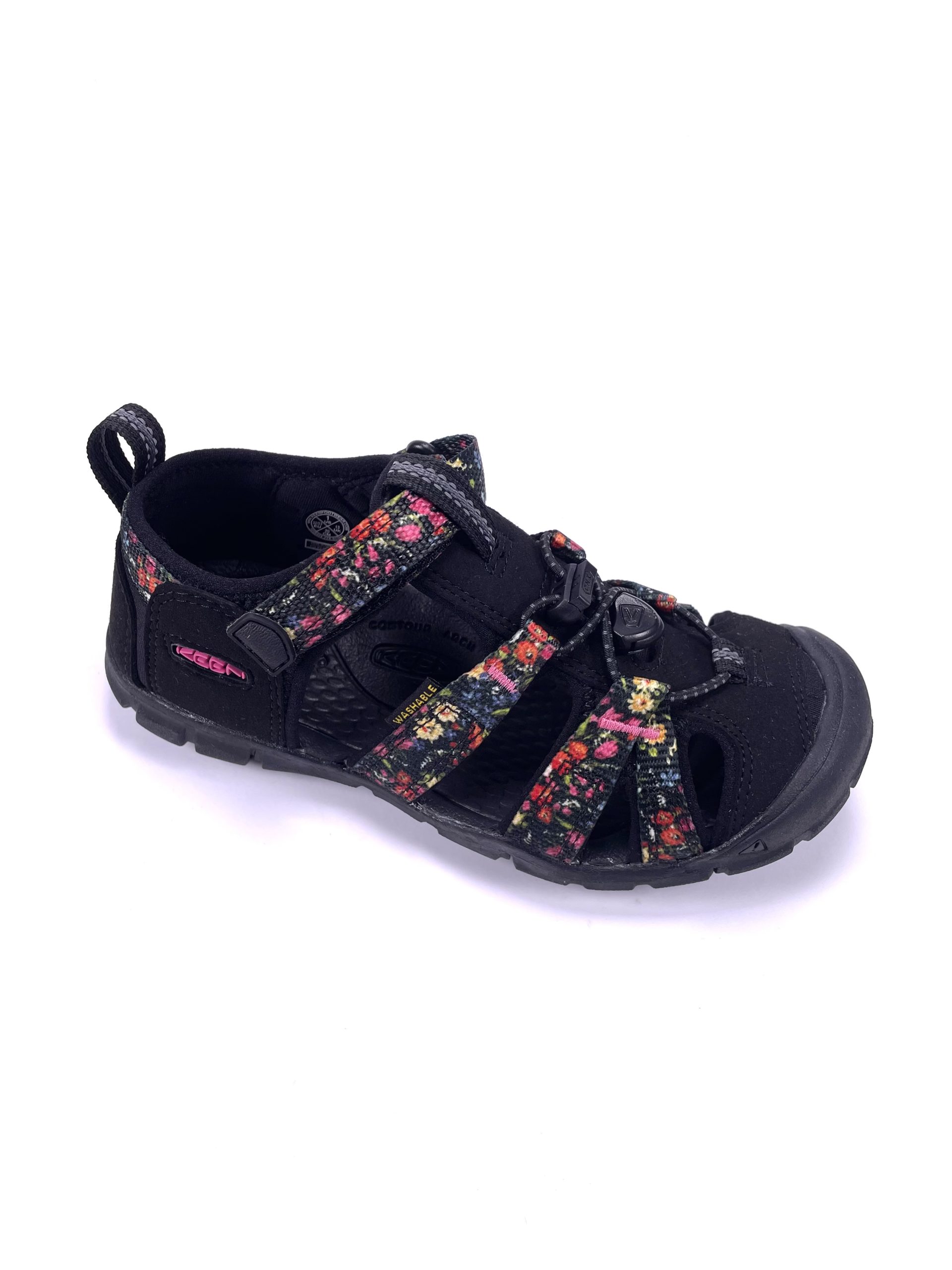 Keen Seacamp II CNX youth - Ibis Rose/Black - Nožičkovo