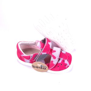 Boty Beda sandále BF 0001/SD/W Pink Military
