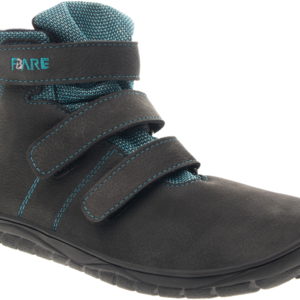 Fare Bare nepremokavé topánky B5626262 sivo-tyrkysová