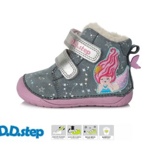 D.D. Step zimné čižmičky DVG022-W070-193 Dark Grey