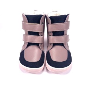 Baby Bare Shoes – Febo Winter Rosabrown s okopom 2022