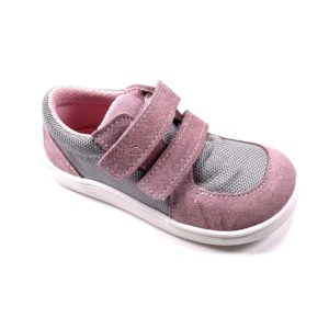 Baby Bare Shoes – Febo Sneakers – Grey/pink 2023