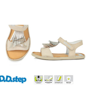 D.D. Step sandálky DJG223-076-323 Cream